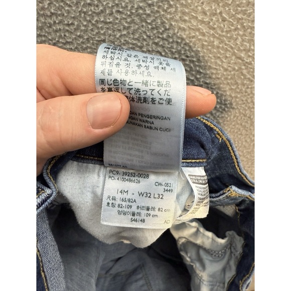 Levis Jeans Womens 14 Medium Blue Denim Classic Bootcut Stretch Western Workwear - Picture 10 of 13